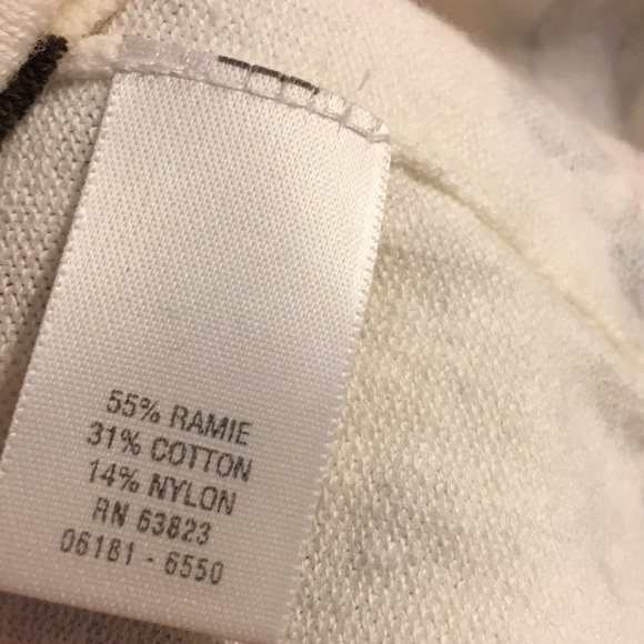 3X CJ Banks Floral Cotton Sweater with Bead Embellishment - Picture 4 of 15